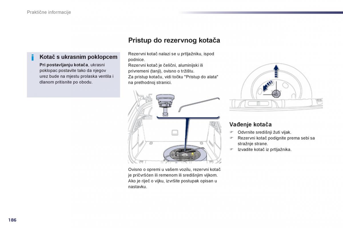 Peugeot 508 vlasnicko uputstvo / page 188