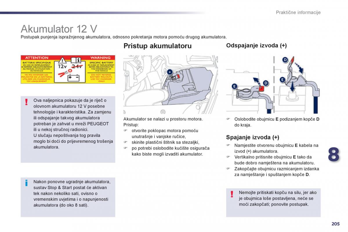 Peugeot 508 vlasnicko uputstvo / page 207