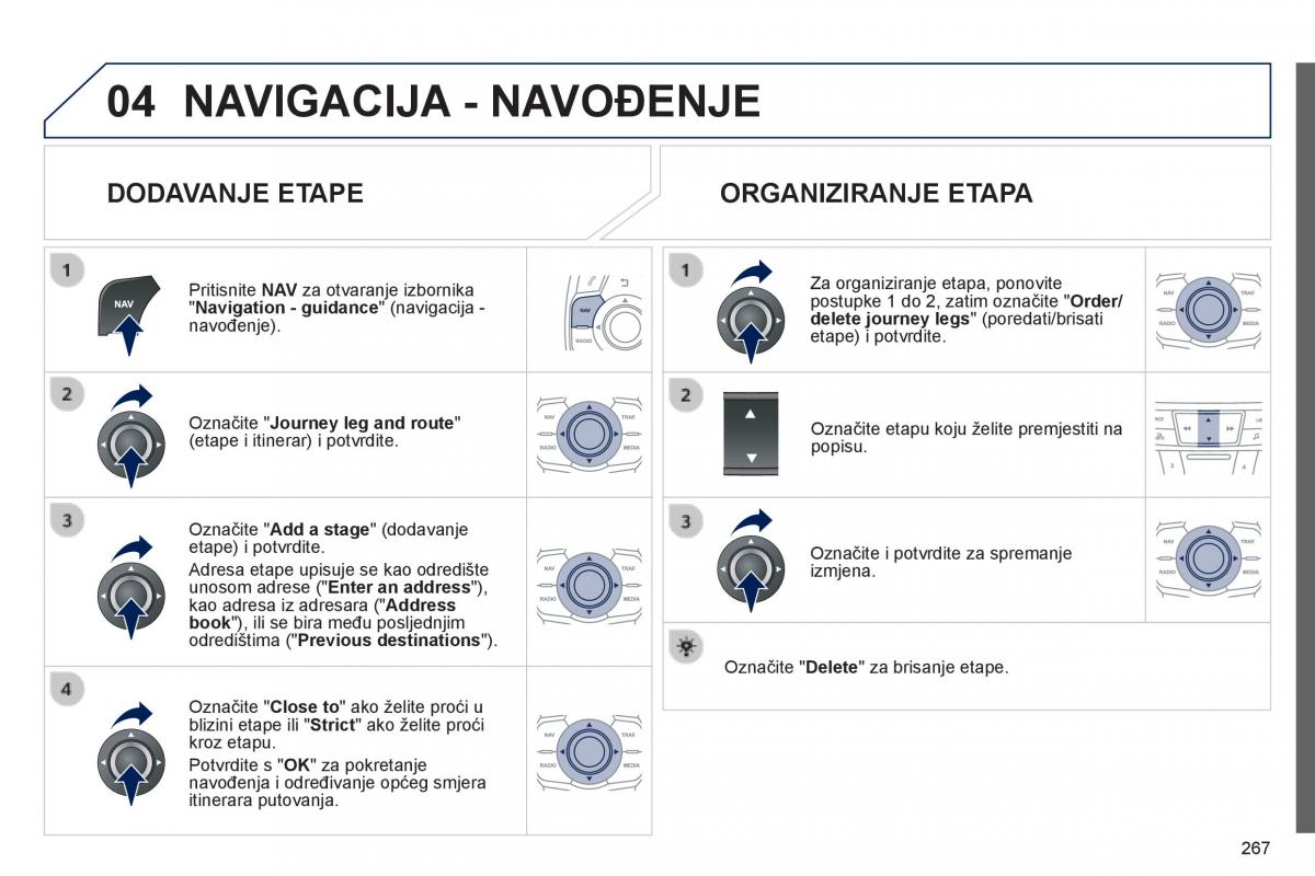 Peugeot 508 vlasnicko uputstvo / page 269