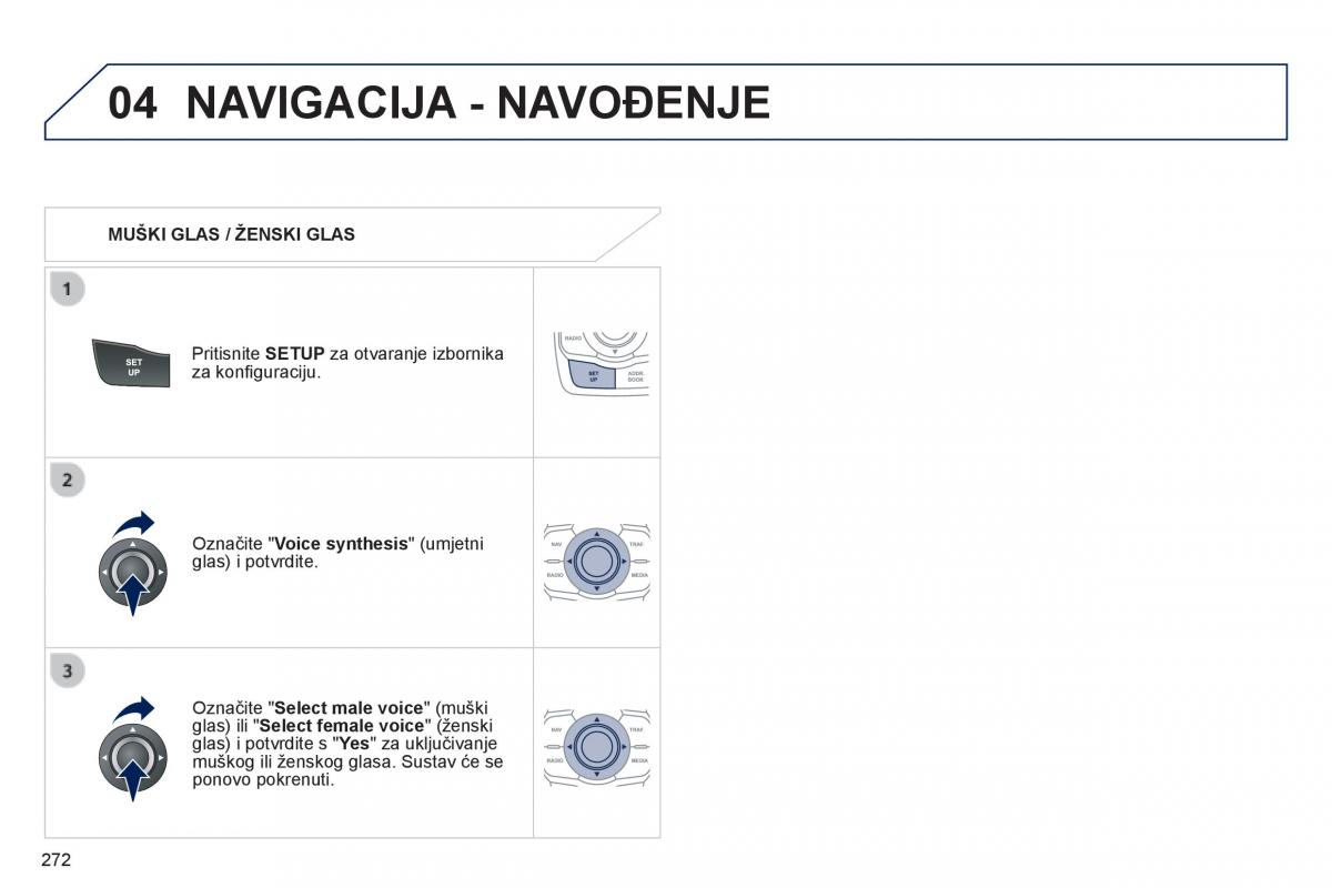 Peugeot 508 vlasnicko uputstvo / page 274