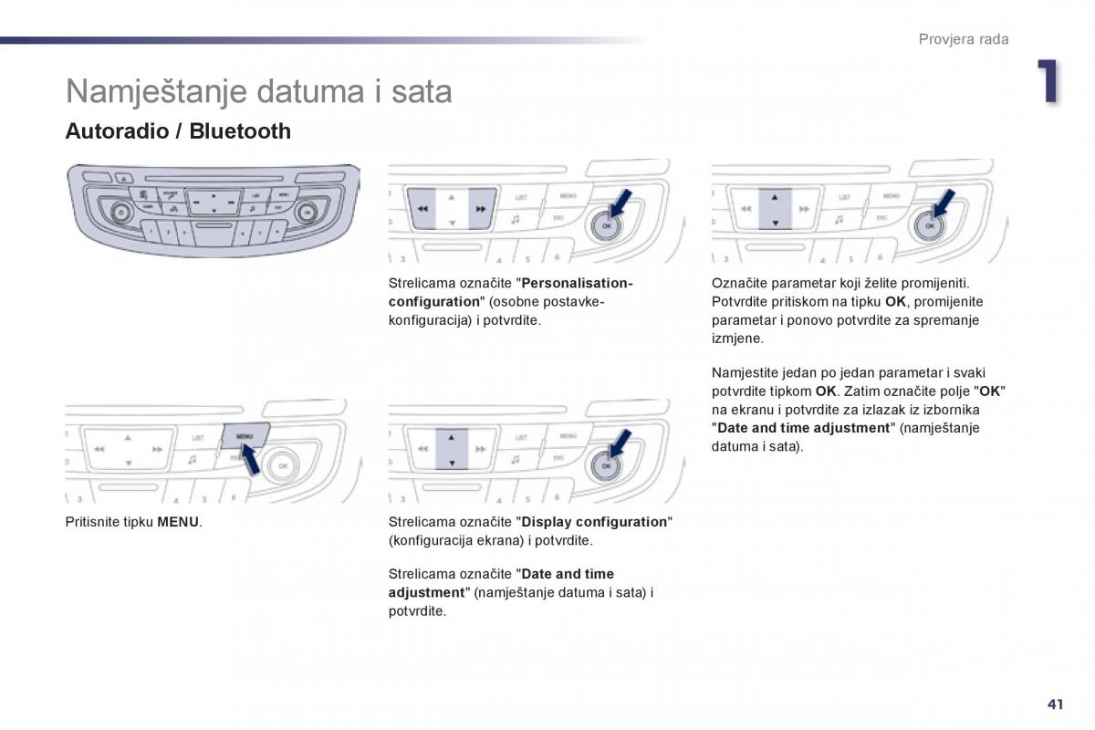 Peugeot 508 vlasnicko uputstvo / page 43