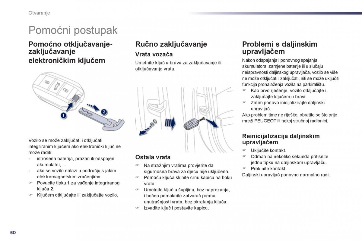 Peugeot 508 vlasnicko uputstvo / page 52