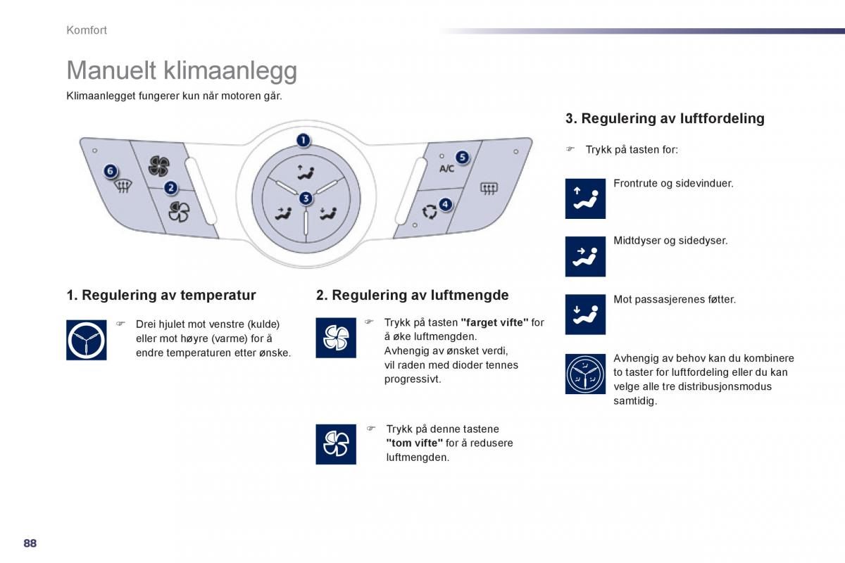 Peugeot 508 bruksanvisningen / page 90