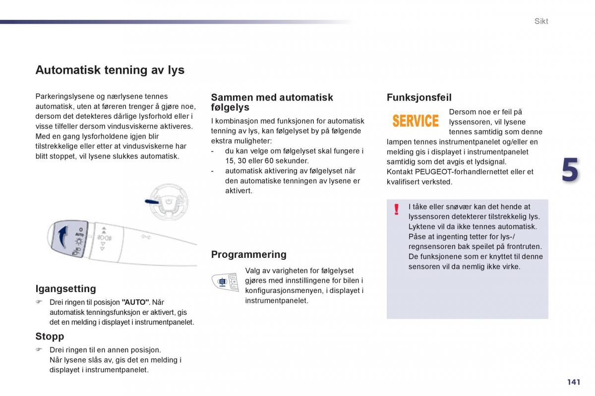 Peugeot 508 bruksanvisningen / page 143