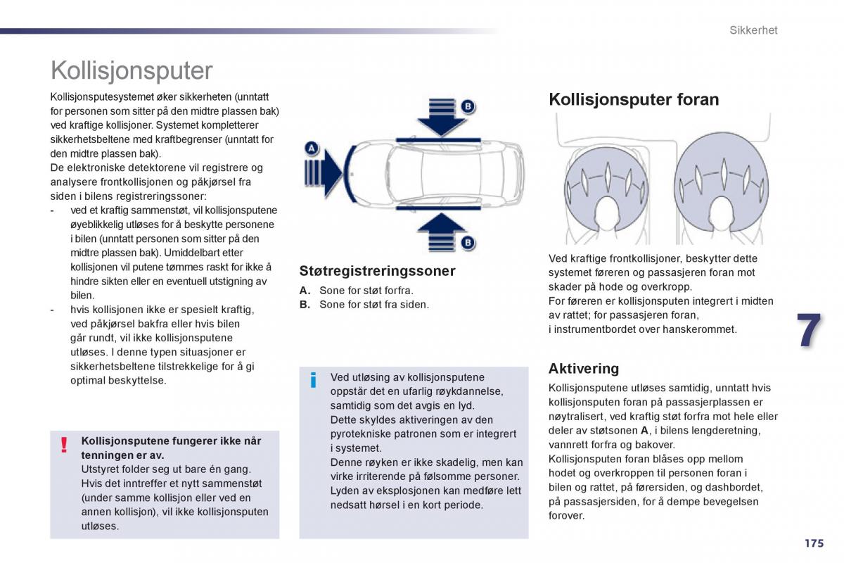 Peugeot 508 bruksanvisningen / page 177