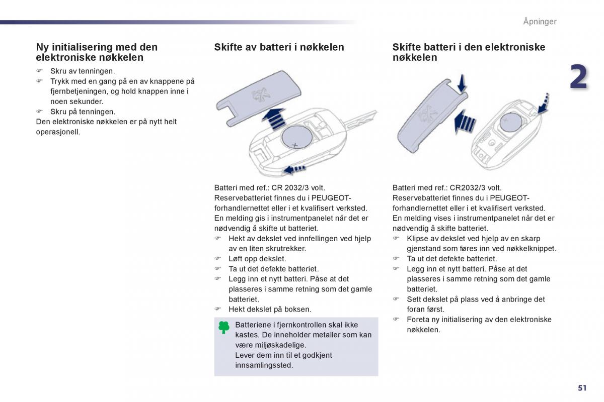 Peugeot 508 bruksanvisningen / page 53