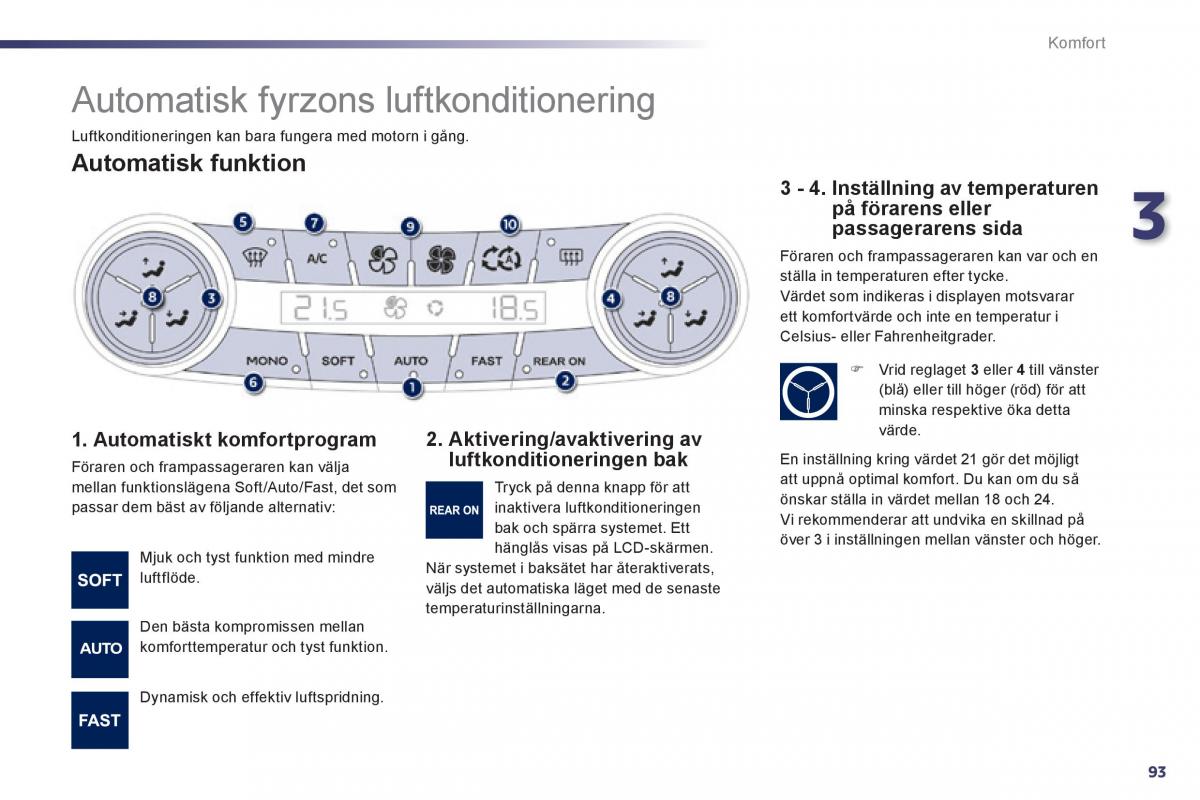 Peugeot 508 instruktionsbok / page 95