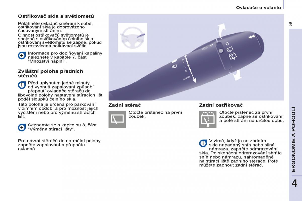 Peugeot Partner II 2 navod k obsludze / page 61