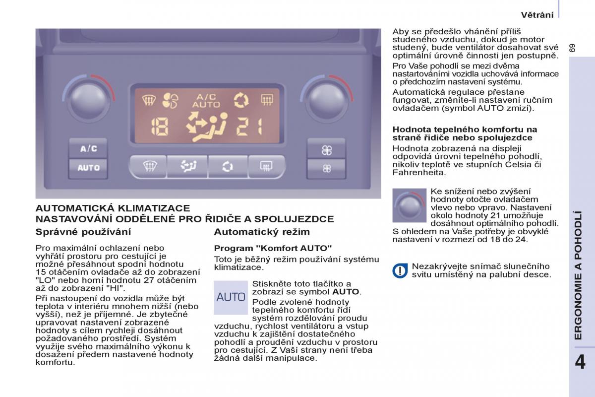 Peugeot Partner II 2 navod k obsludze / page 71