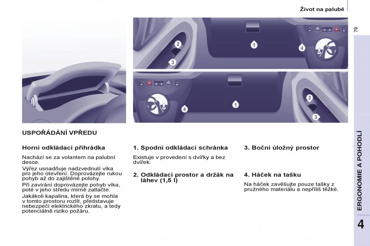 Peugeot Partner II 2 navod k obsludze / page 81