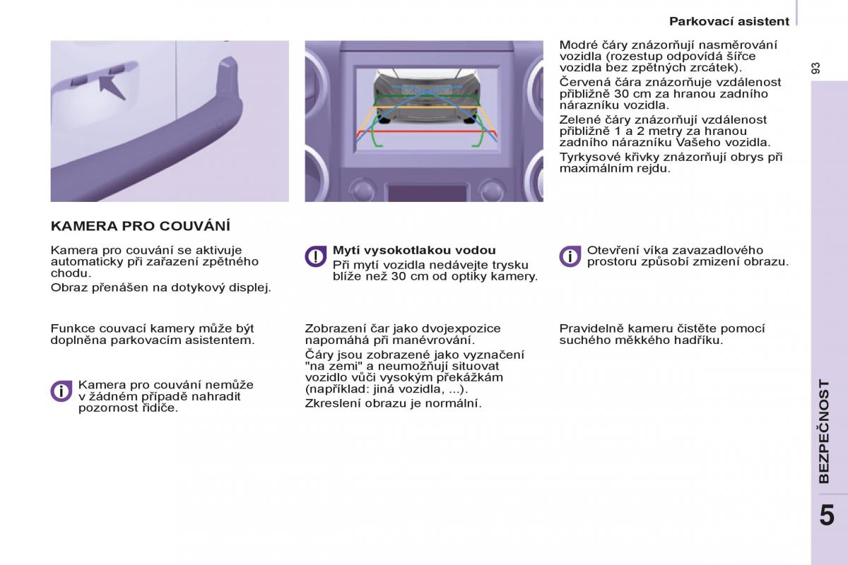 Peugeot Partner II 2 navod k obsludze / page 95