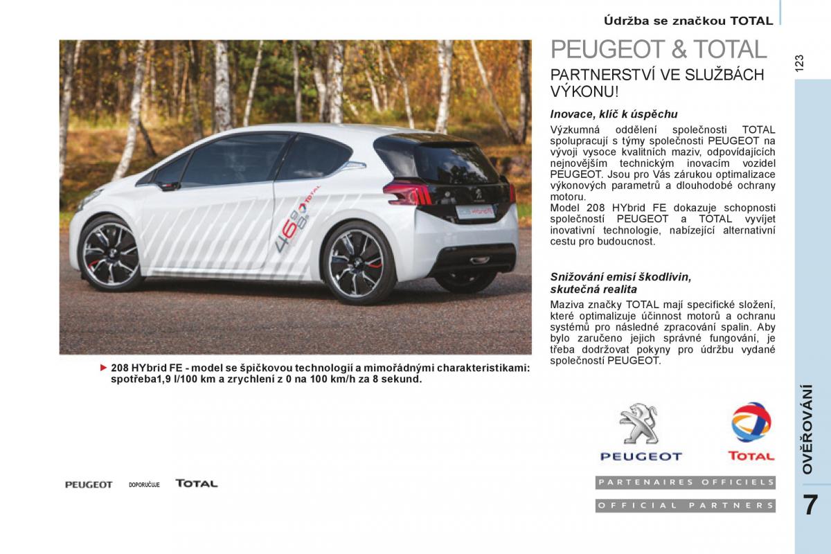 Peugeot Partner II 2 navod k obsludze / page 125