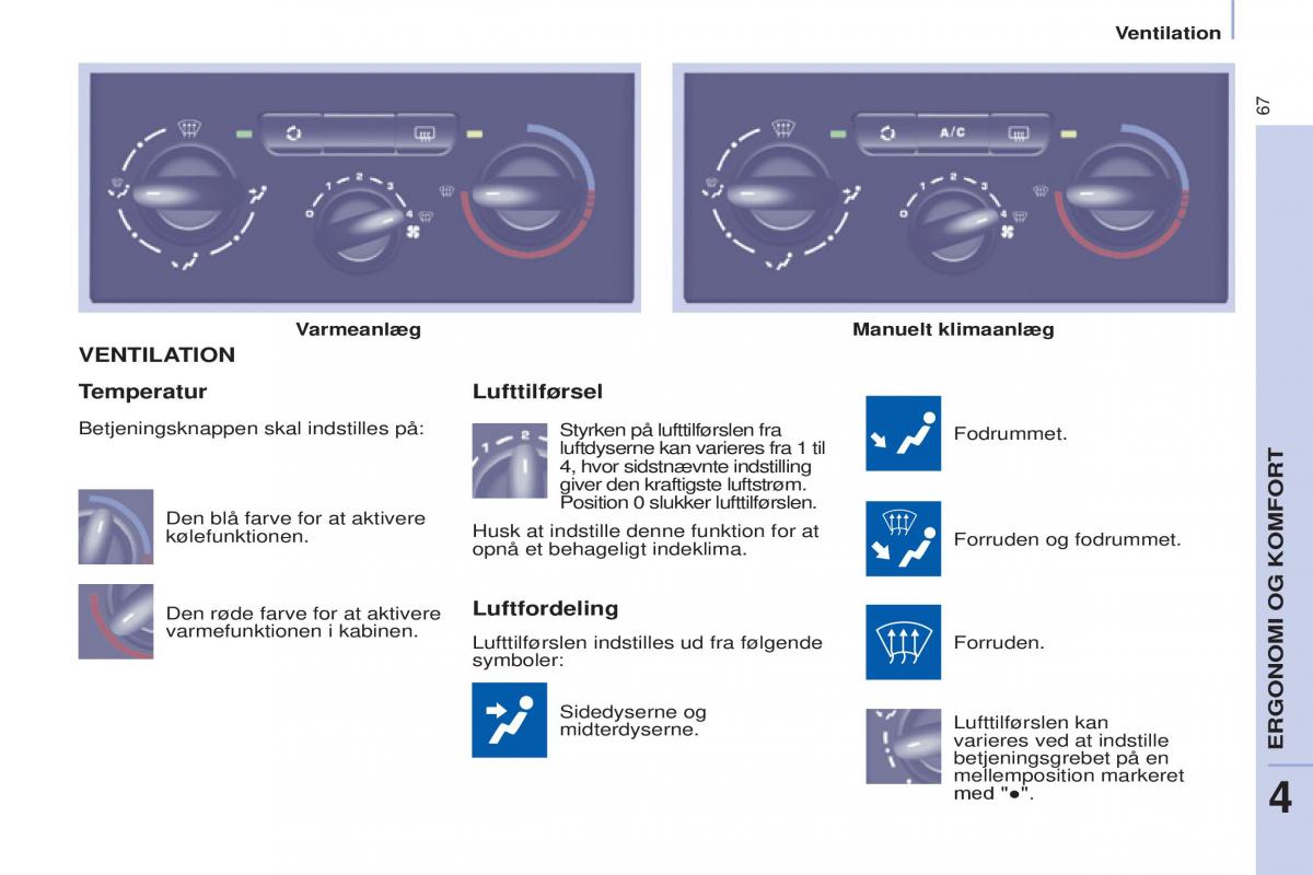 Peugeot Partner II 2 Bilens instruktionsbog / page 69