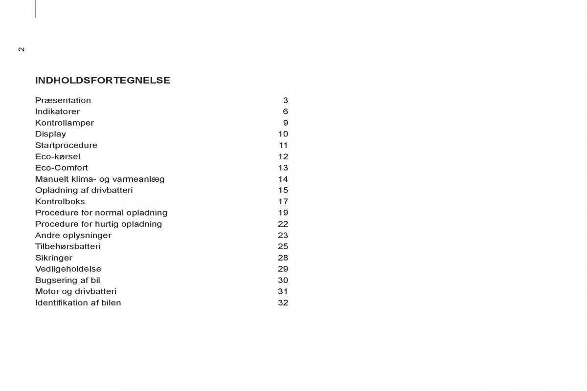 Peugeot Partner II 2 Bilens instruktionsbog / page 260