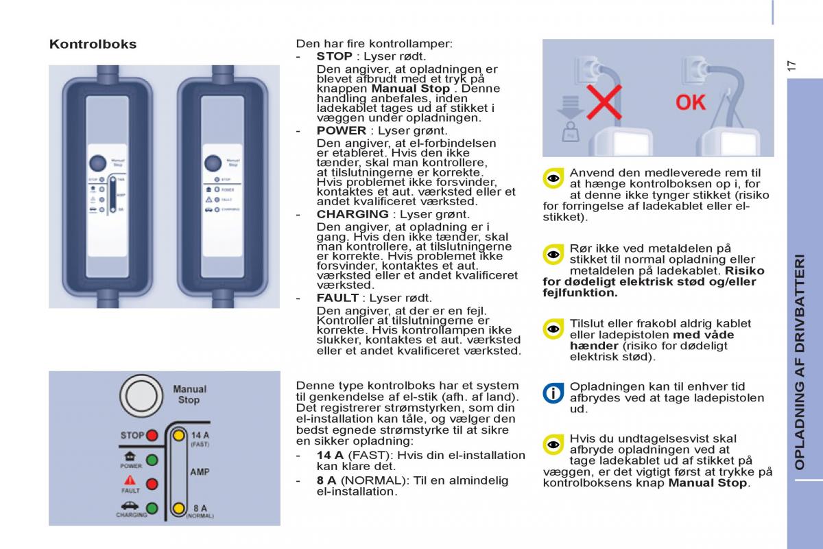 Peugeot Partner II 2 Bilens instruktionsbog / page 275