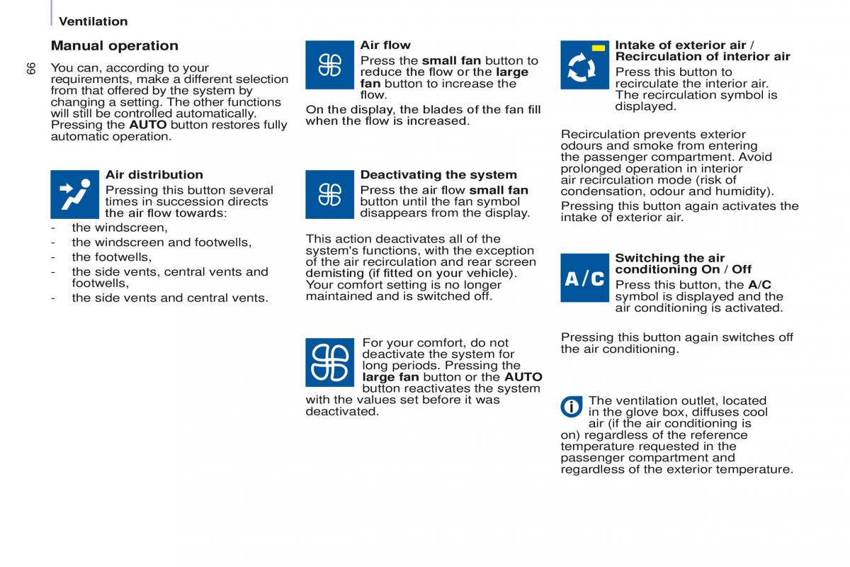 Peugeot Partner II 2 owners manual / page 68