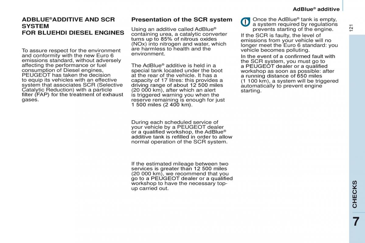 Peugeot Partner II 2 owners manual / page 123