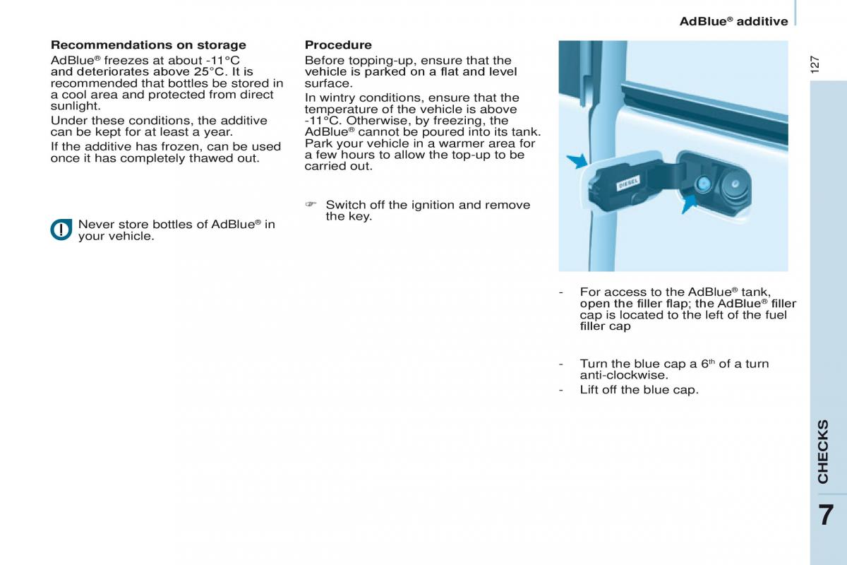 Peugeot Partner II 2 owners manual / page 129