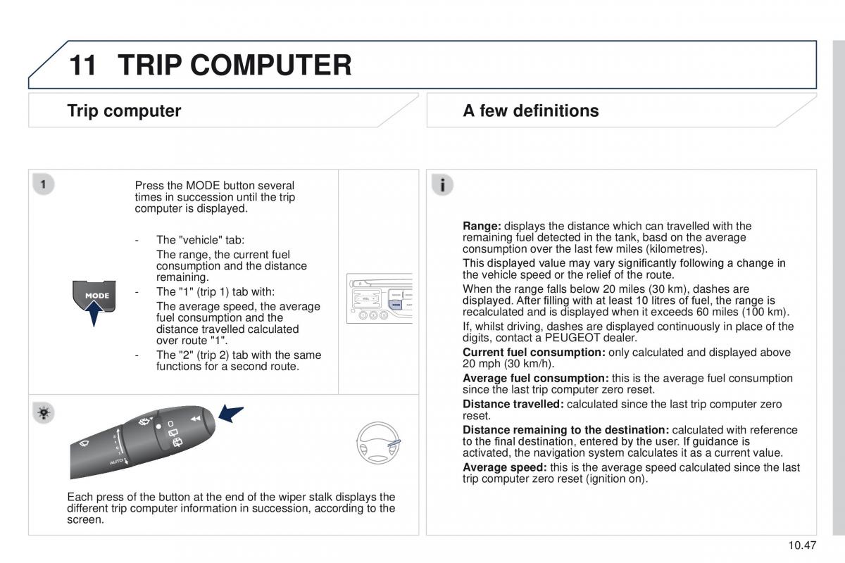 Peugeot Partner II 2 owners manual / page 205