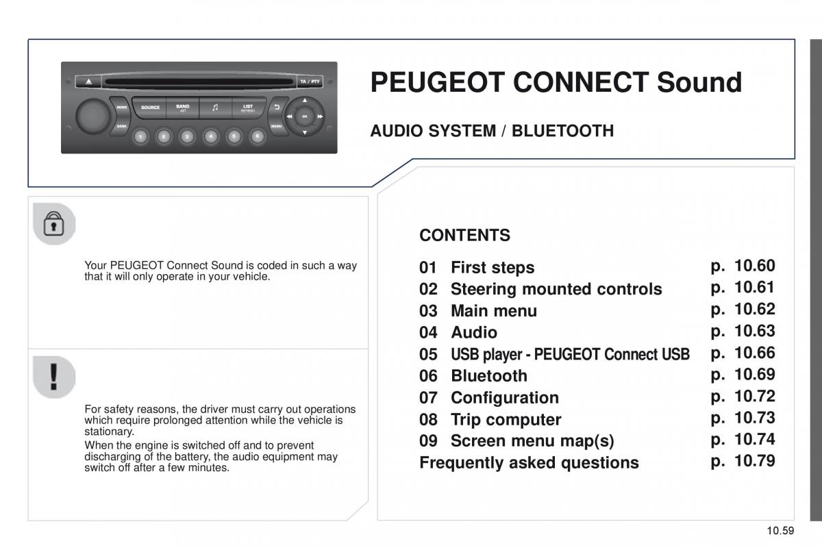 Peugeot Partner II 2 owners manual / page 217