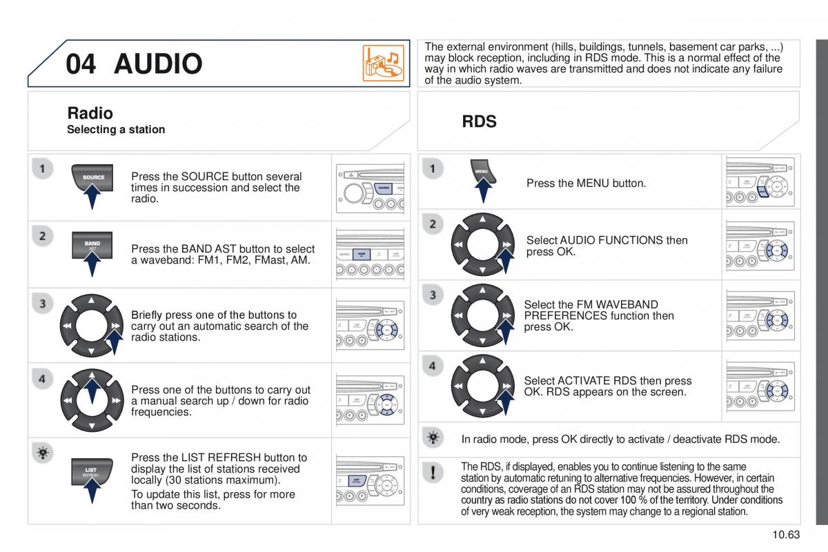 Peugeot Partner II 2 owners manual / page 221