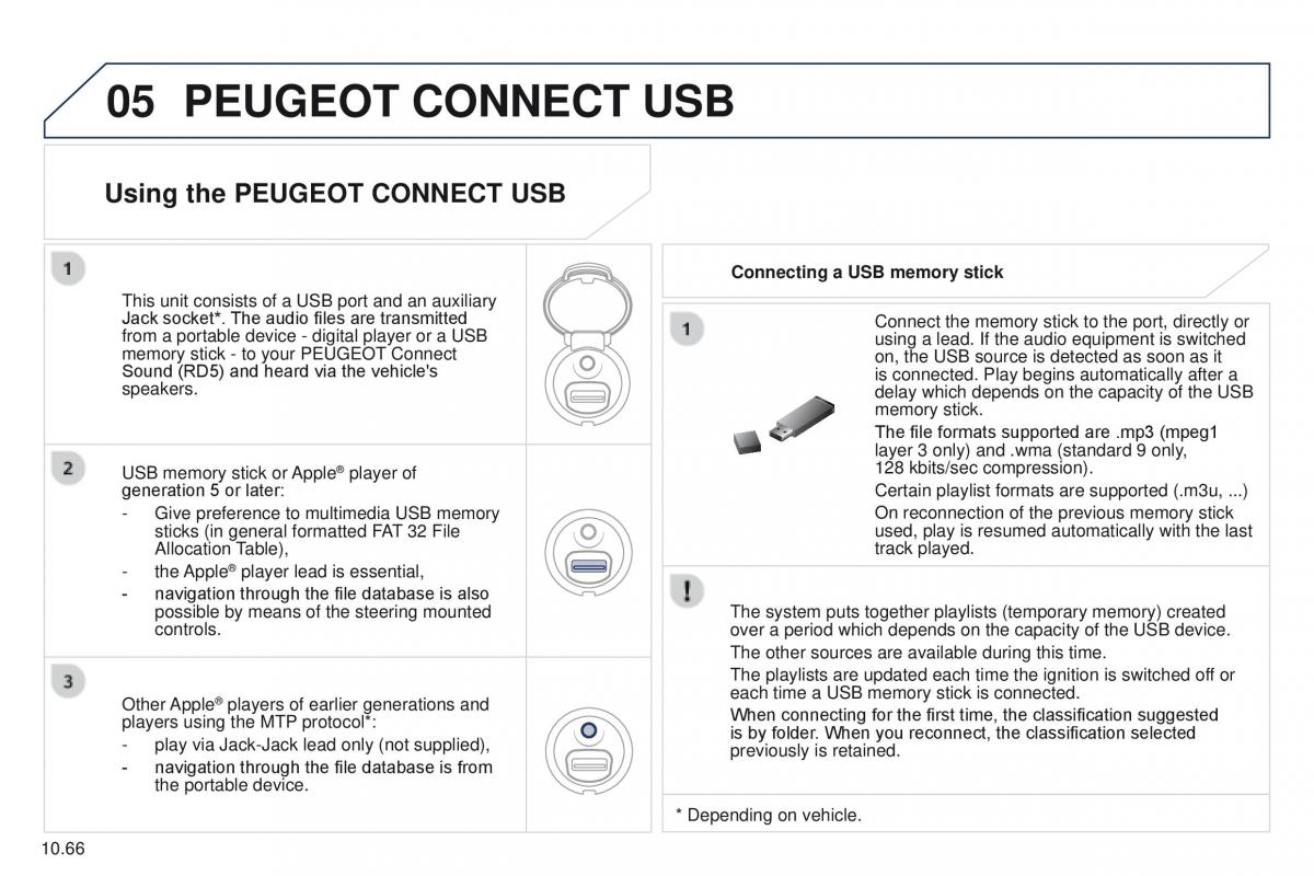 Peugeot Partner II 2 owners manual / page 224