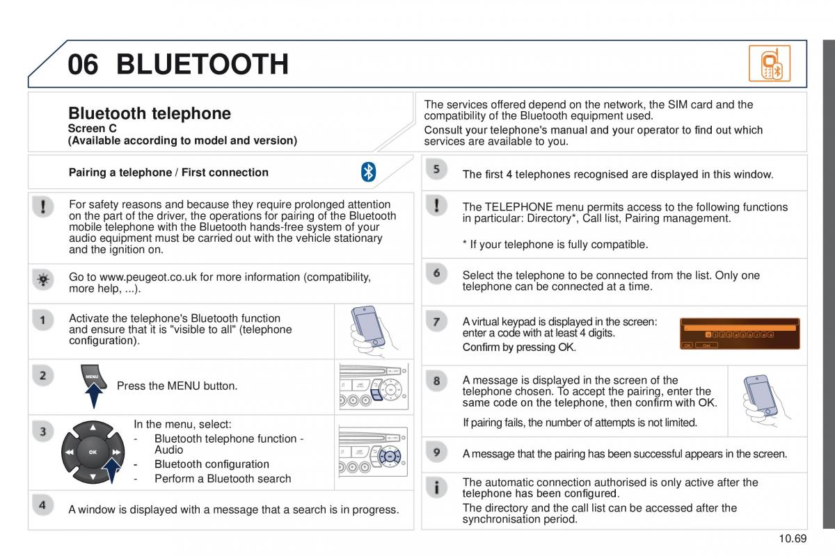 Peugeot Partner II 2 owners manual / page 227