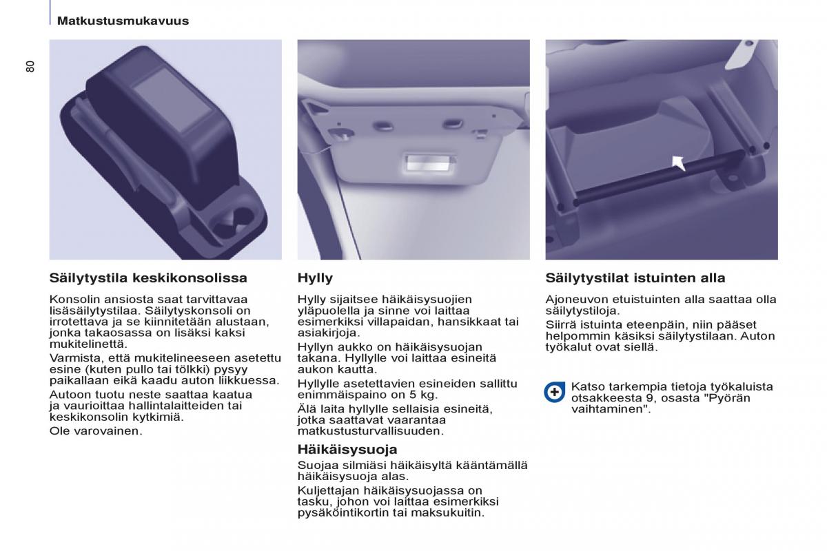 Peugeot Partner II 2 omistajan kasikirja / page 82