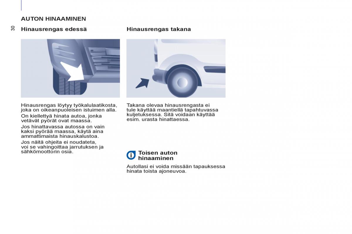 Peugeot Partner II 2 omistajan kasikirja / page 288