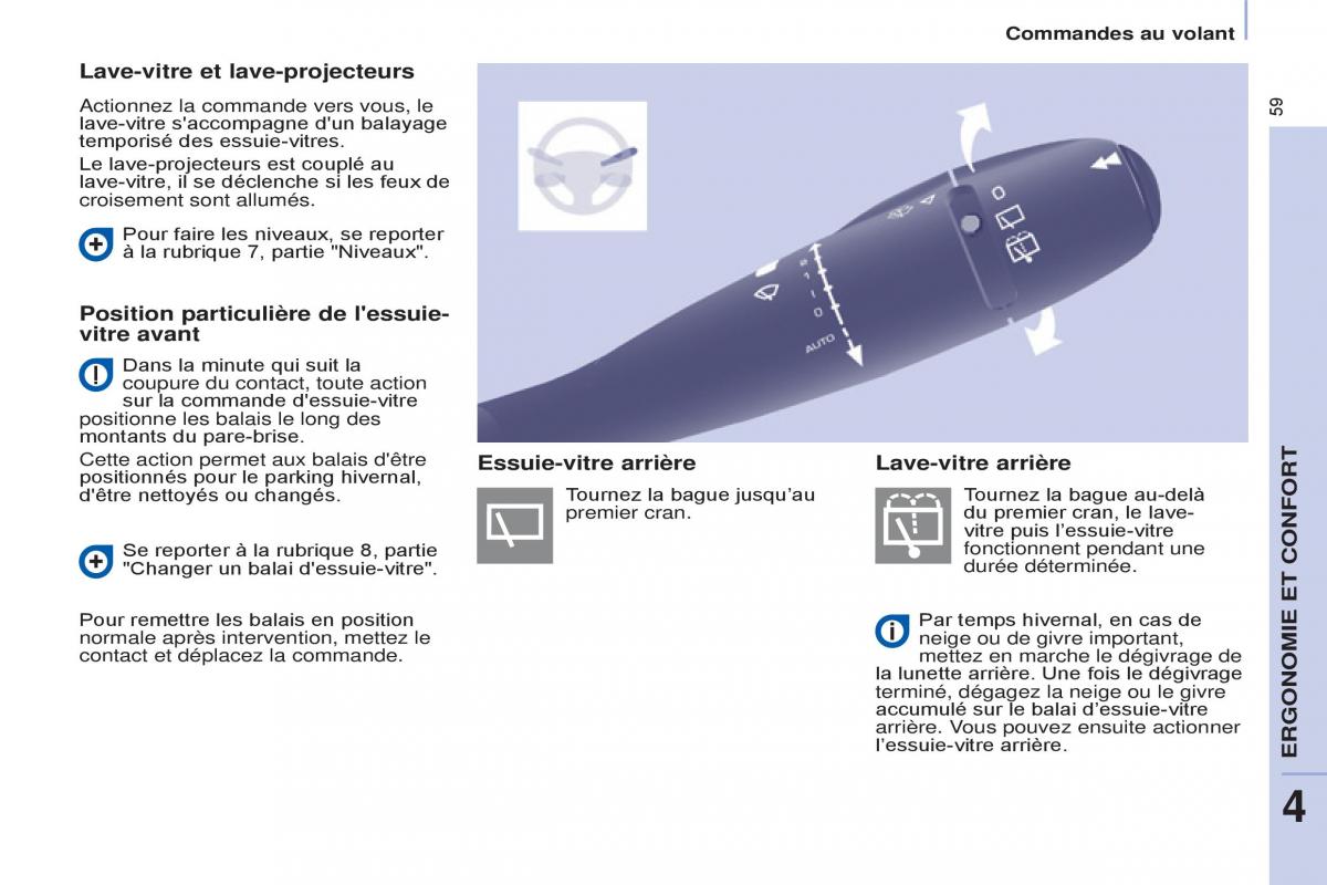 Peugeot Partner II 2 manuel du proprietaire / page 61