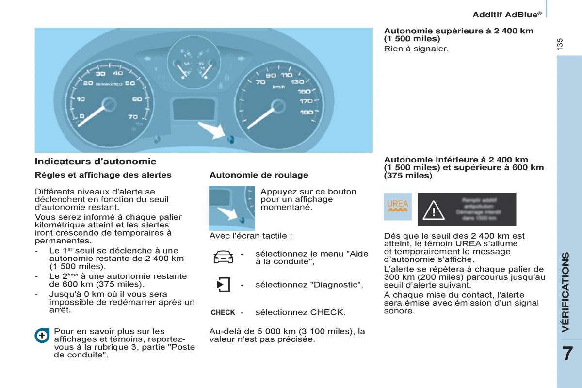 Peugeot Partner II 2 manuel du proprietaire / page 137