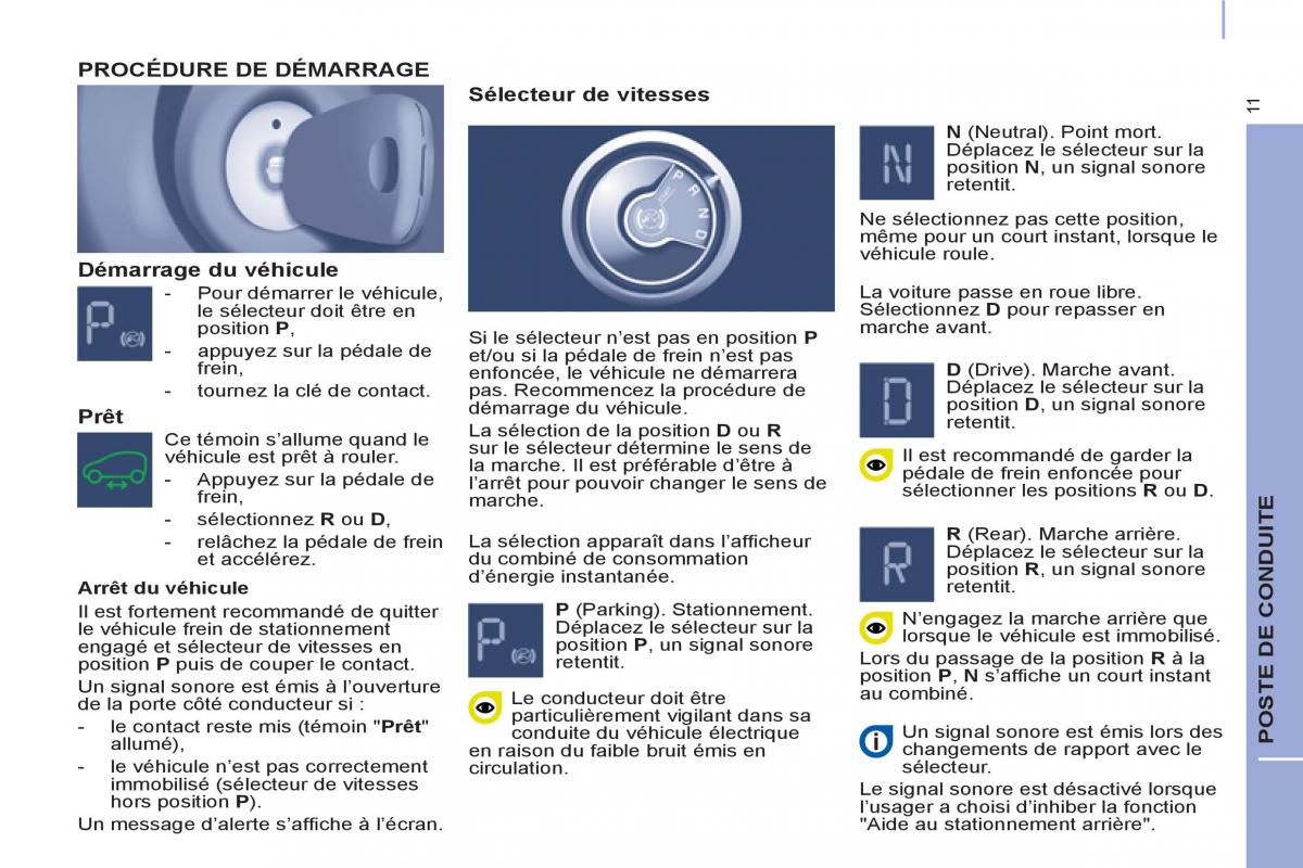 Peugeot Partner II 2 manuel du proprietaire / page 269