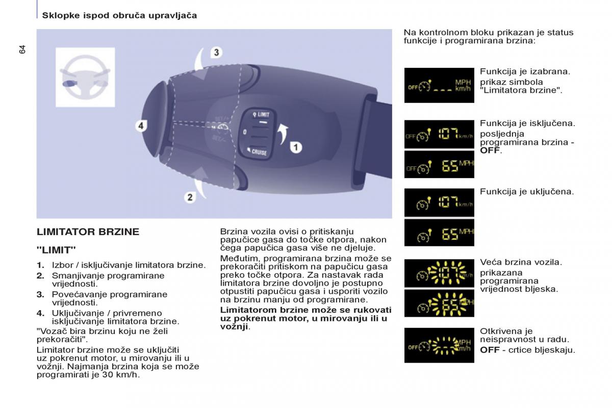 Peugeot Partner II 2 vlasnicko uputstvo / page 66