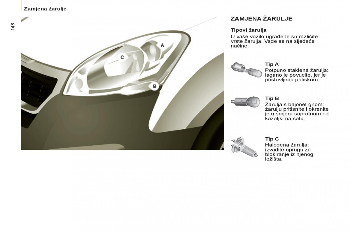 Peugeot Partner II 2 vlasnicko uputstvo / page 150