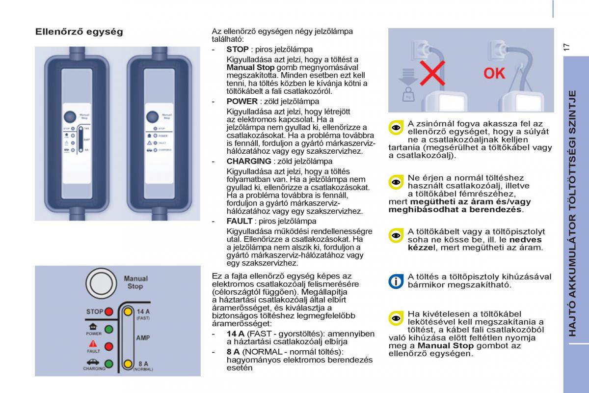 Peugeot Partner II 2 Kezelesi utmutato / page 275