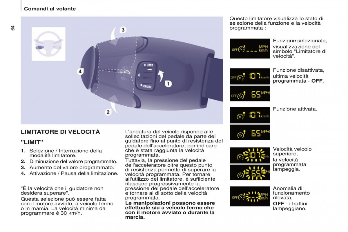 Peugeot Partner II 2 manuale del proprietario / page 66