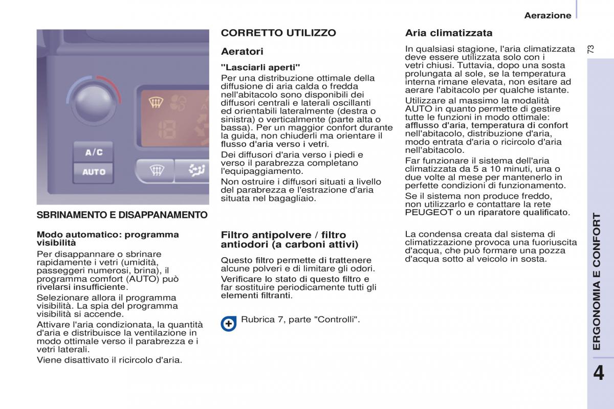 Peugeot Partner II 2 manuale del proprietario / page 75