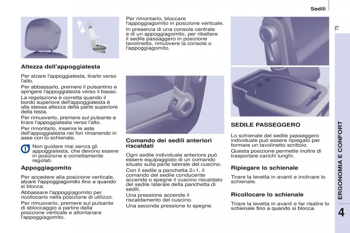 Peugeot Partner II 2 manuale del proprietario / page 77