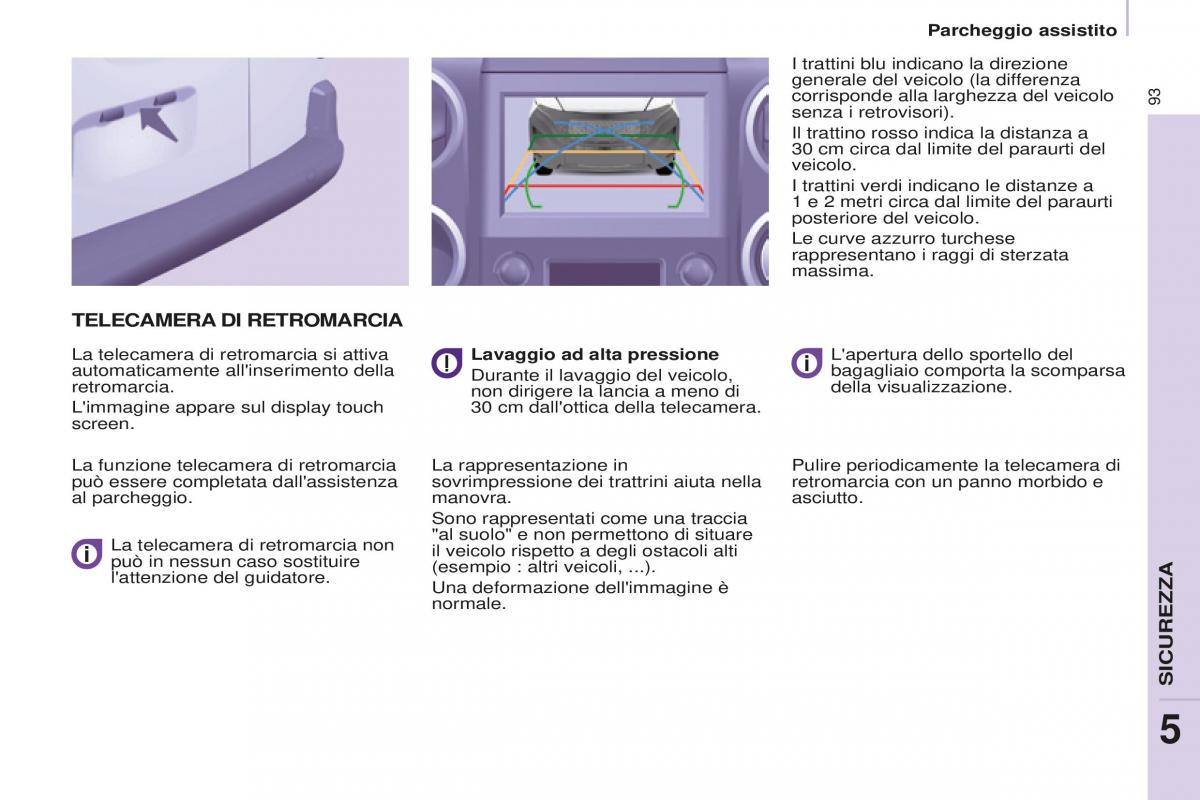 Peugeot Partner II 2 manuale del proprietario / page 95