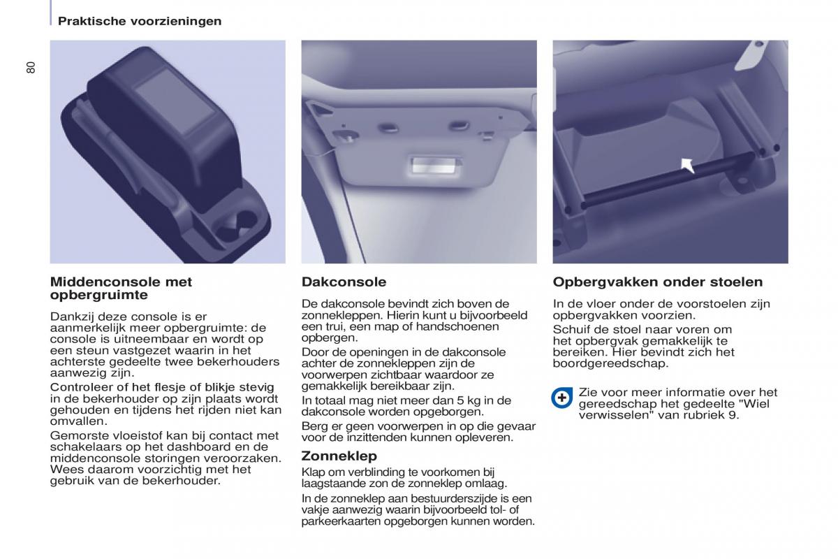 Peugeot Partner II 2 handleiding / page 82