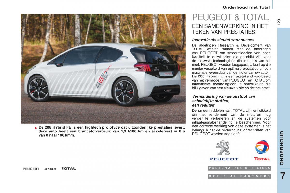 Peugeot Partner II 2 handleiding / page 125