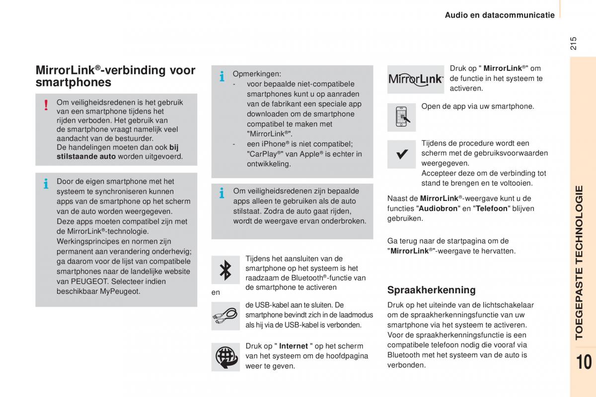 Peugeot Partner II 2 handleiding / page 217