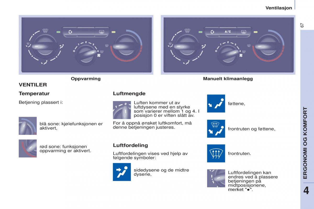 Peugeot Partner II 2 bruksanvisningen / page 69