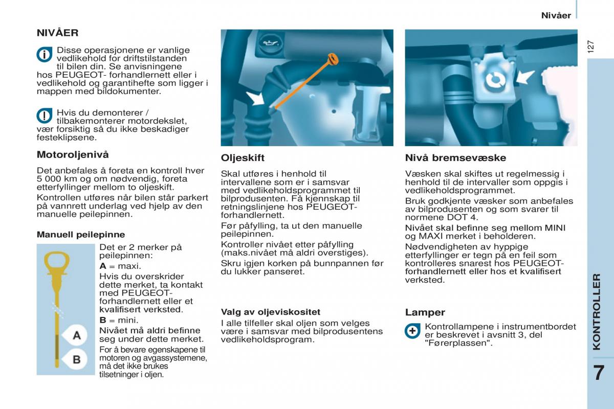 Peugeot Partner II 2 bruksanvisningen / page 129