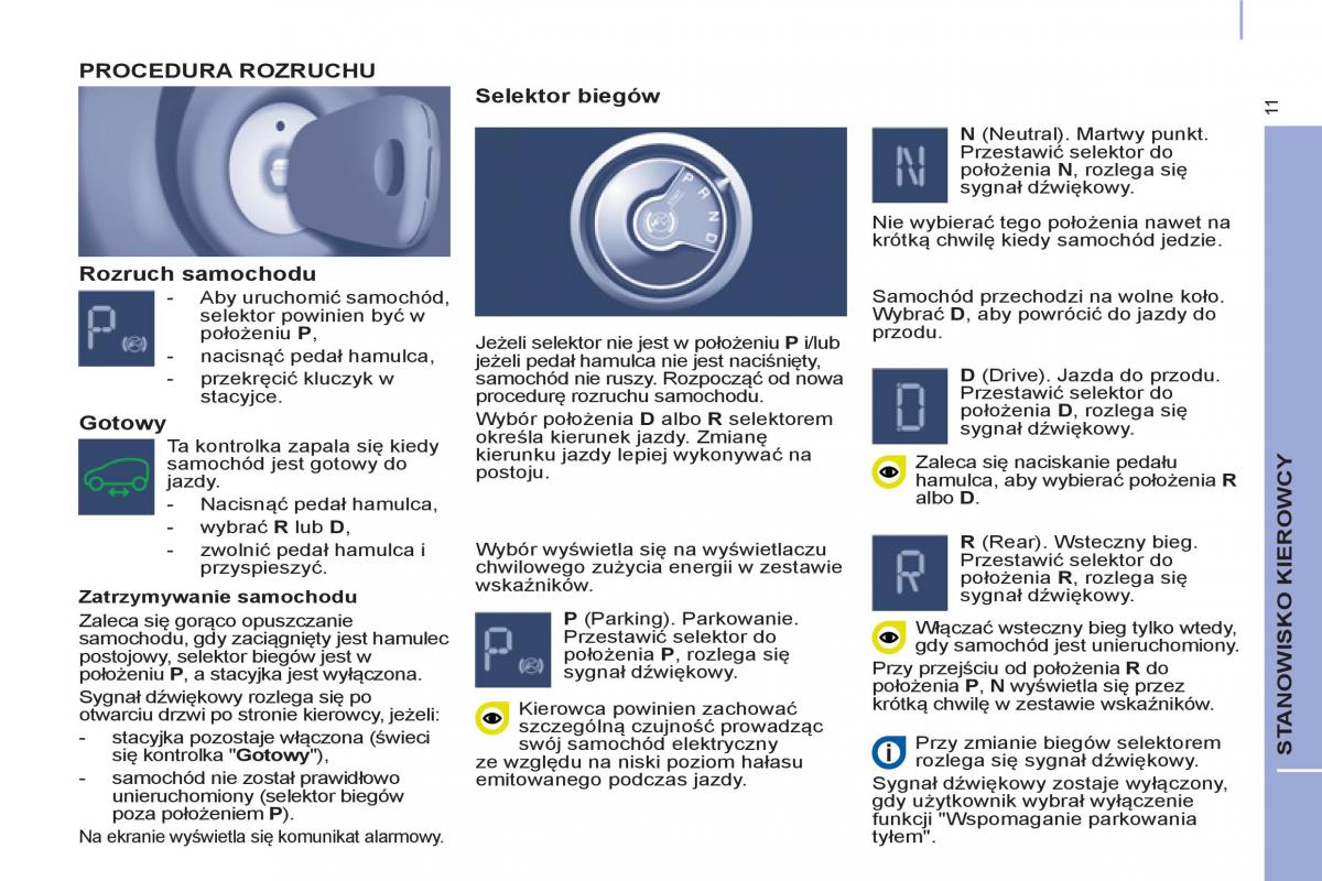 Peugeot Partner II 2 instrukcja obslugi / page 269