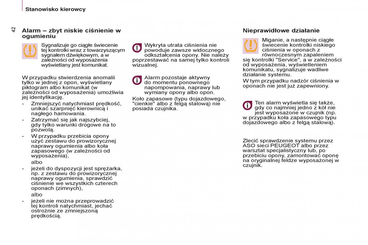 Peugeot Partner II 2 instrukcja obslugi / page 44