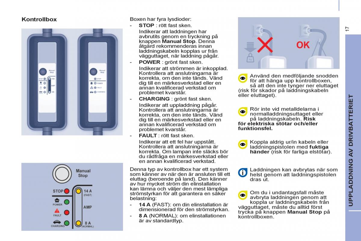 Peugeot Partner II 2 instruktionsbok / page 275