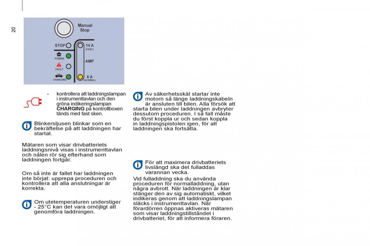 Peugeot Partner II 2 instruktionsbok / page 278