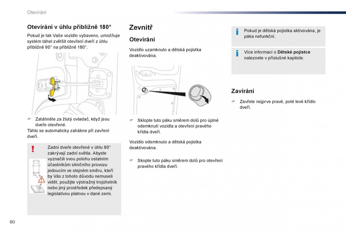 Peugeot Traveller navod k obsludze / page 82