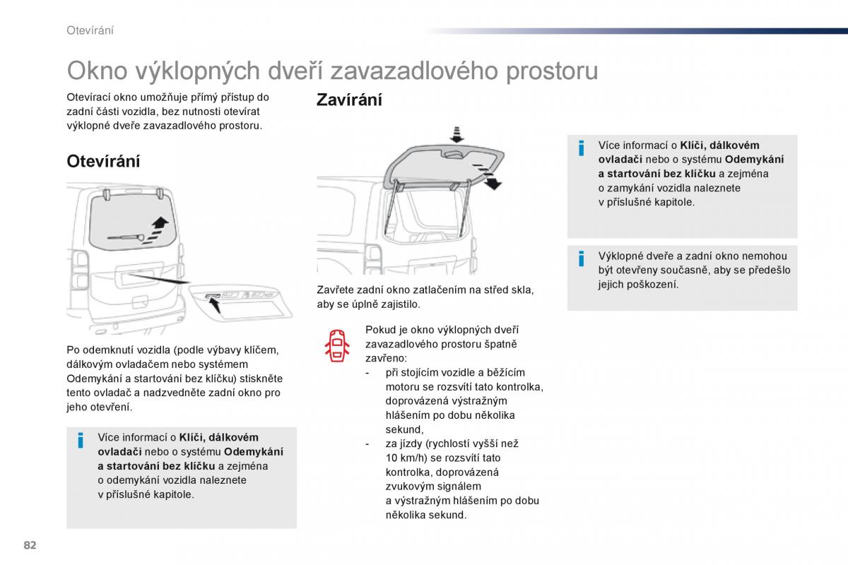 Peugeot Traveller navod k obsludze / page 84